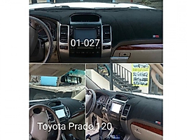 Toyota Land Cruiser Prado 120 2002-2009 Konsol Torpido 3D Koruma