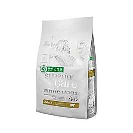 Nature's Protection Beyaz Tüylü Köpekler İçin Kuzu Etli Küçük Irk Yetişkin Köpek Maması (1,5 kg)