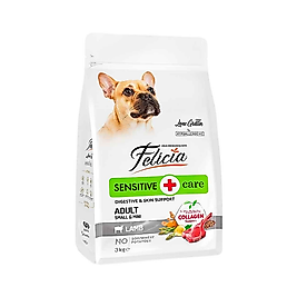 Felicia Sensitive Care Hipoalerjenik Kuzu Etli Küçük ve Orta Irk Yetişkin Köpek Maması (3 kg)