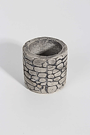 Taş Desenli Sukulent Beton Taş Tozu Silikon Kalıbı B17