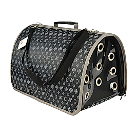 Petpretty FlyBag Kapalı Taşıma Çantası Siyah (28 x 44 x 28 cm)
