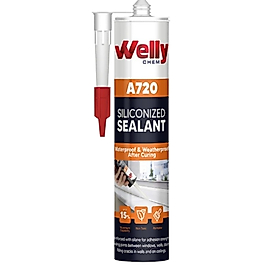 Welly A720 Silikonize Mastik Beyaz 500 Gr