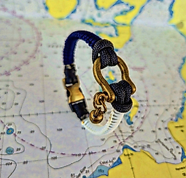 SARI KİLİT PARACORD BİLEKLİK