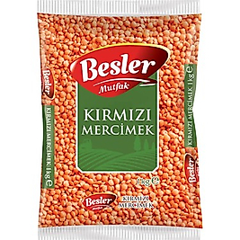 Besler Mutfak Kırmızı Mercimek 1 kg