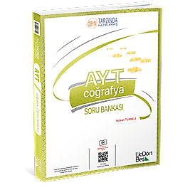 345 - AYT Coğrafya Soru Bankası - 2024 ÜçDörtBeş Yayıncılık, 345