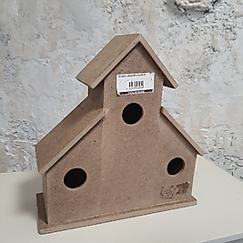 ÜÇ BÖLMELİ KUŞ EVİ