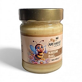 🍯 Arı Hayat Krem Bal: Doğallığın Pürüzsüz Hali (400 gr)