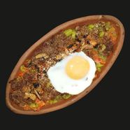 Kiremitte Sebzeli Kıyma