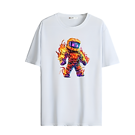 Anime Karakter Tarzı Baskılı Oversize Unisex Tişört