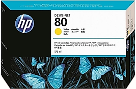 HP 80 Sarı Orjinal 175 ML Kartuş