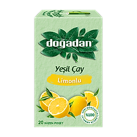 Doğadan Yeşil Çay Limonlu 20'Li