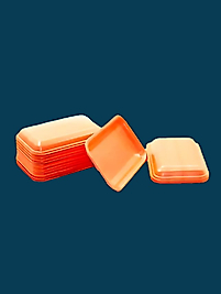 2 Kg Köpük Tabak (Turuncu) 150 ADET ( KDV DAHİL )