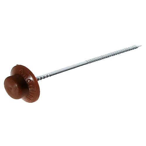 ONDÜLİN ÇİVİSİ ŞAPKALI ÇİVİ ÇATI ÇİVİSİ 10 CM (100 ADET)