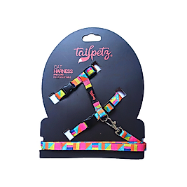 Tailpetz Cat Harnes Spirit Ayarlanır Kedi Gezdirme Takım Tasması
