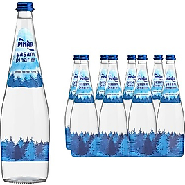 Pınar 330 ml Cam Su (12 Adet)