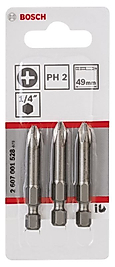 Bosch Vidalama Ucu Ekstra Sert PH2x49 mm (3 Adet)