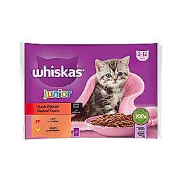 Whiskas Yavru Kedi Pouch Mama (4 x 85 g)