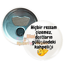 Komik ve Eğlenceli Rozetler Metal Resimli İğneli Buton Rozet Magnet Anahtarlık Açacak Çanta Rozetleri M20