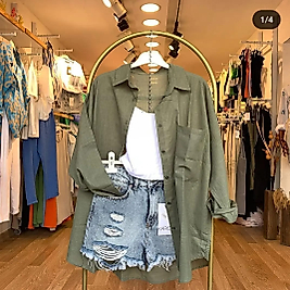 Oversize gömlek...