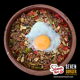 Kiremitte Sebzeli Kıyma