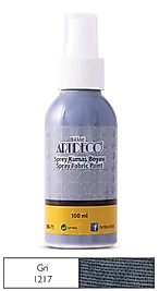 ARTDECO KUMAŞ BOYASI SPREY 100 ML GRİ Y-010D-1217