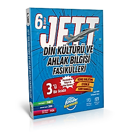 6. Sınıf Jett Din Kültürü ve Ahlak Bilgisi Fasikülleri 2025 Ünlüler Karması