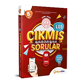 8. Sınıf LGS 2018-2024 Çıkmış Sorular | MEB Hiper Zeka