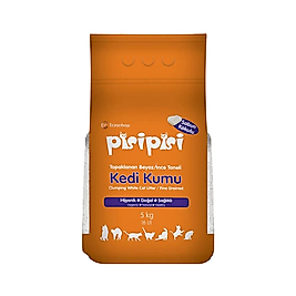 Eczacıbaşı Pisi Pisi Sabun Kokulu İnce Taneli Bentonit Kedi Kumu (5 kg)