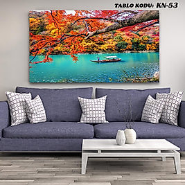 MERCAN MOBİLYA AKSESUAR ,70*130 , MANZARA KANVAS TABLO