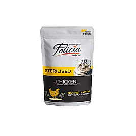 Felicia İnsight Tahılsız Tavuk Etli Kısırlaştırılmış Kedi Konserve Maması (85 g)