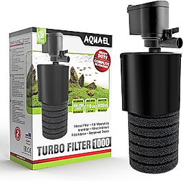 Aquael Turbo filtre 1000 N siyah