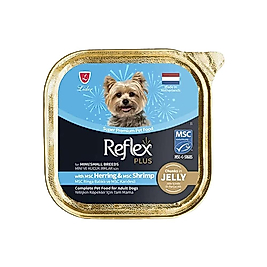 Reflex Plus Ringa Balıklı ve Karidesli Küçük Irk Konserve Köpek Maması (85 g)