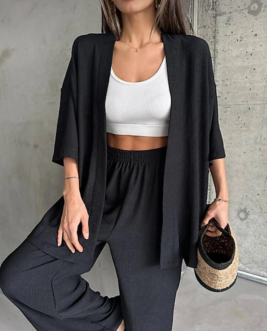Alt Üst Kimono Takım