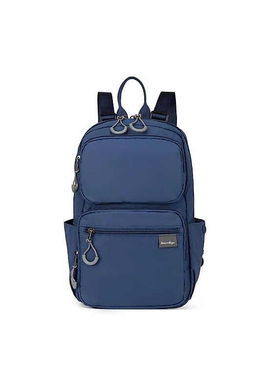 Smart Bags Ekstra Hafif Kumaş Uniseks Sırt Çantası - Lacivert