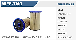 YAKIT FİLTRESİ VW PASSAT 2011 1.6 D VW POLO 2011 1.2 D