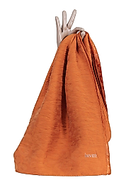 İNVEE LEOPAR ŞAL ORANJ