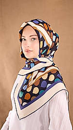 DESENLİ FLOSSY SİLK EŞARP