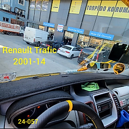 Renault Trafic 2001 - 2014 Konsol Torpido 3D Koruma