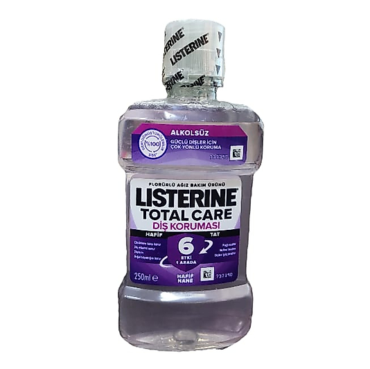 LISTERINE TOTAL CARE DİŞ KORUMASI AĞIZ BAKIM SUYU 250 ML