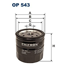 FILTRON OP543  YAG FILTRESI >FORD >FOCUS 1.8TDCI - TOURNEO 2.5 D