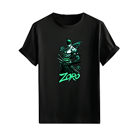 Anime Karakter Tarzı Baskılı Oversize Unisex Tişört