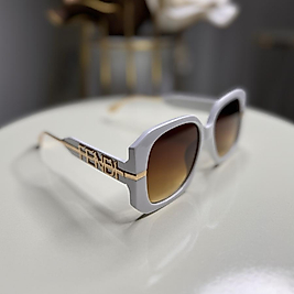 FENDİ A+ KALİTE GÖZLÜK - Beyaz/Gold
