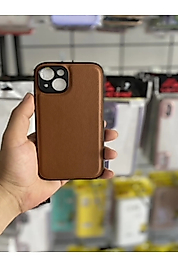 İphone 14 Soft Deri Telefon Kılıfı