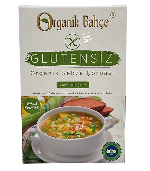 Glutensiz Organik Sebze Çorbası 100 Gr
