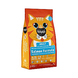 Kittylife Somon Balıklı Kısırlaştırılmış Kedi Maması (2 kg)