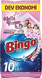 BİNGO MATİK 10KG  BEYAZLAR VE RENKİLER 