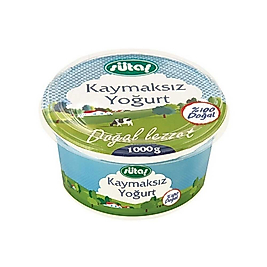 Sütaş Kaymaksız Yoğurt 1 Kg