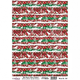Model 760 Yılbaşı Cadence Pirinç Dekopaj Kağıdı 30x42cm