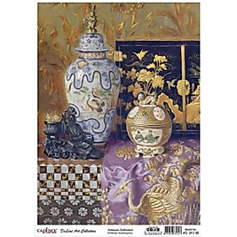 CADENCE DELUXE ART ANTİKALAR PİRİNÇ DEKOPAJ MODEL AC-017 (30X42)