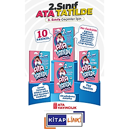 Ata Tatilde 2. sınıf Yaz Tatili Çalışma Kitapları Seti Ata Yayıncılık
